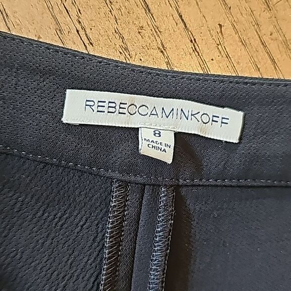 Black fancy shorts Rebecca Minkoff size 8 - Picture 2 of 9